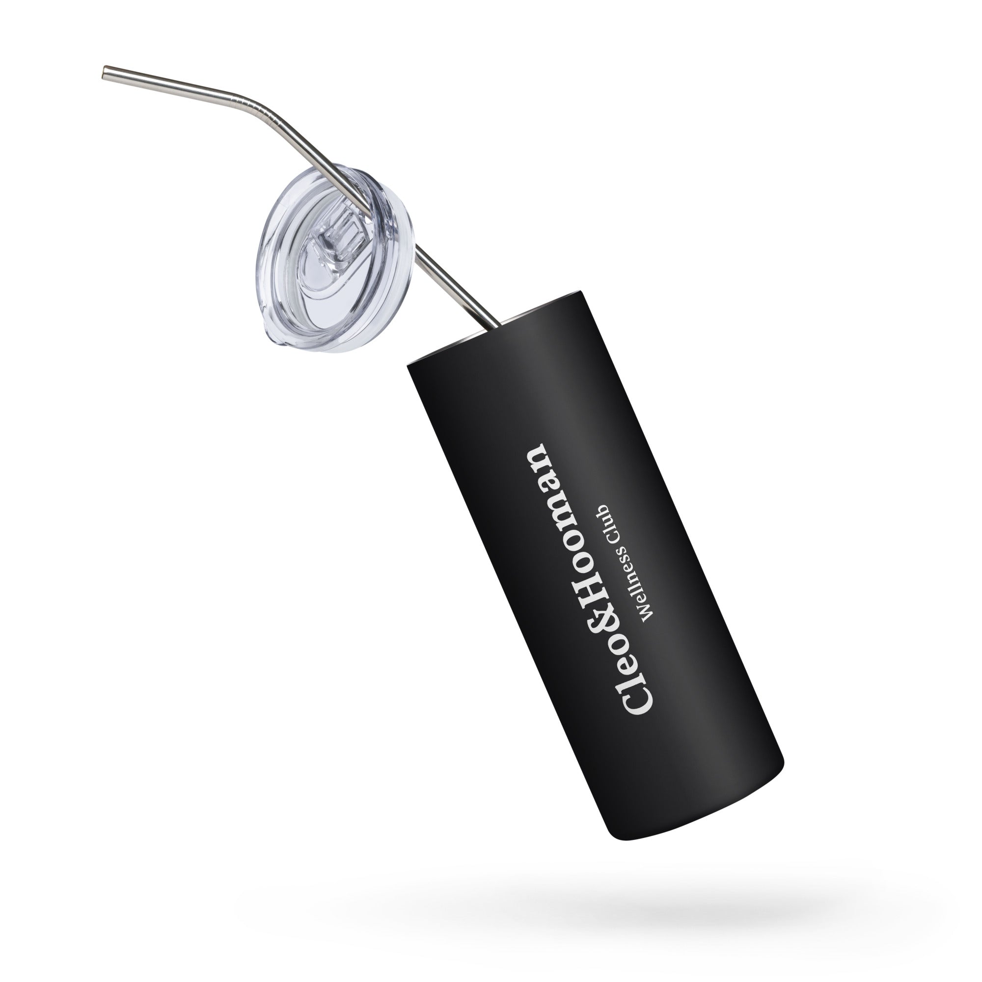 Cleo&Hooman Wellness Club Stainless steel tumbler