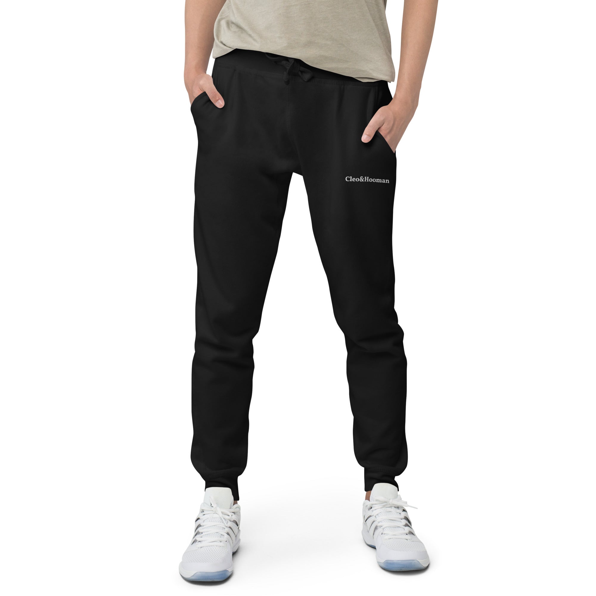 Classic Cleo&Hooman fleece sweatpants (Unisex)