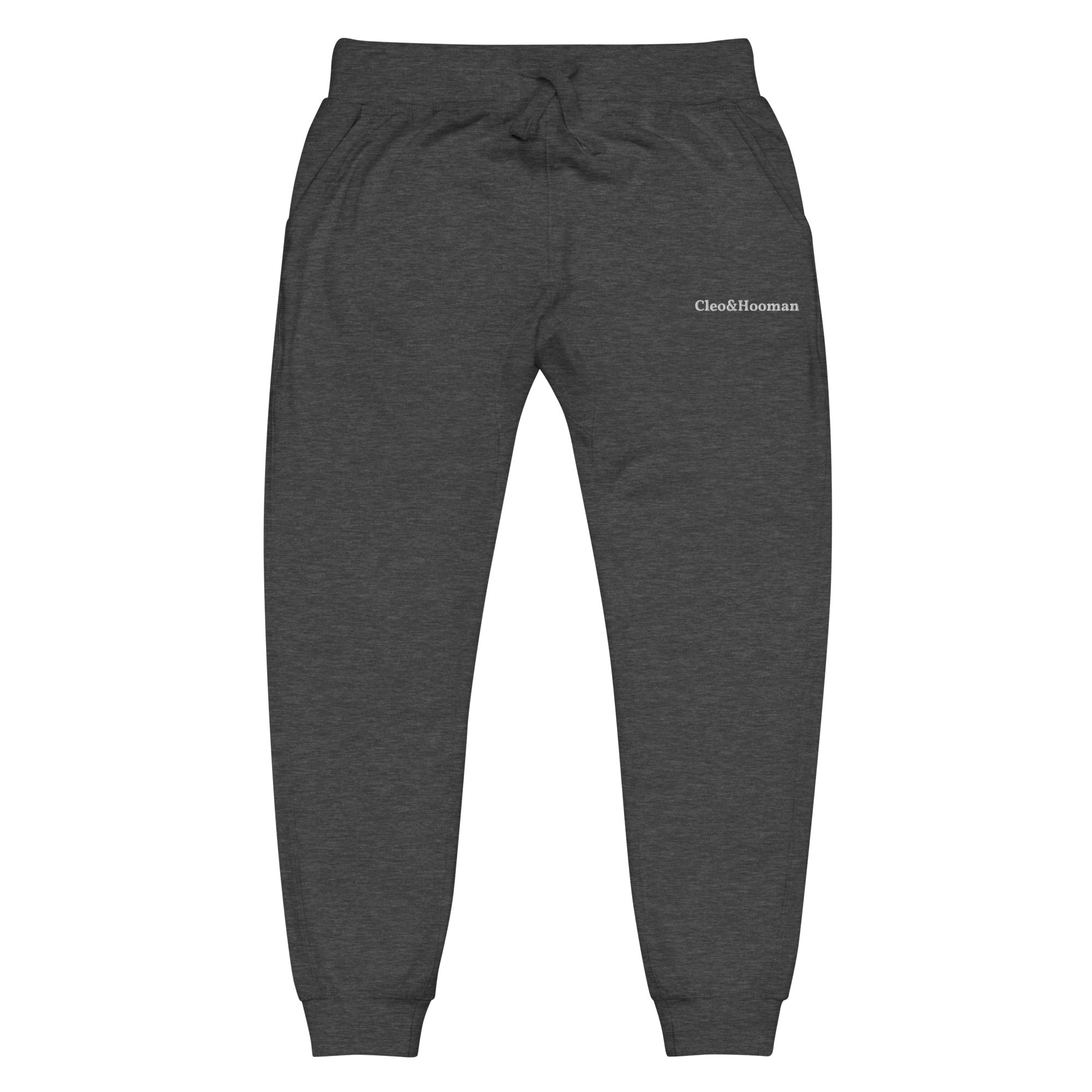 Classic Cleo&Hooman fleece sweatpants (Unisex)