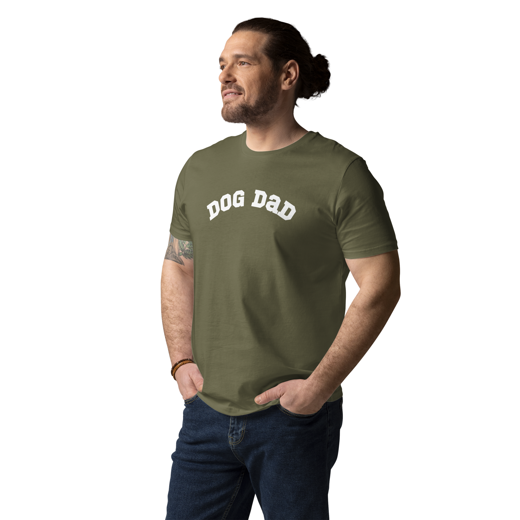 Dog Dad Organic Cotton T-shirt